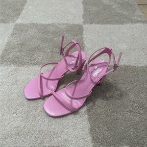 MIX No. 6 Women's Pink Strappy Heels